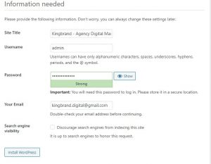 Hướng dẫn cài website wordpress trên localhost Hướng dẫn cài website wordpress trên localhost